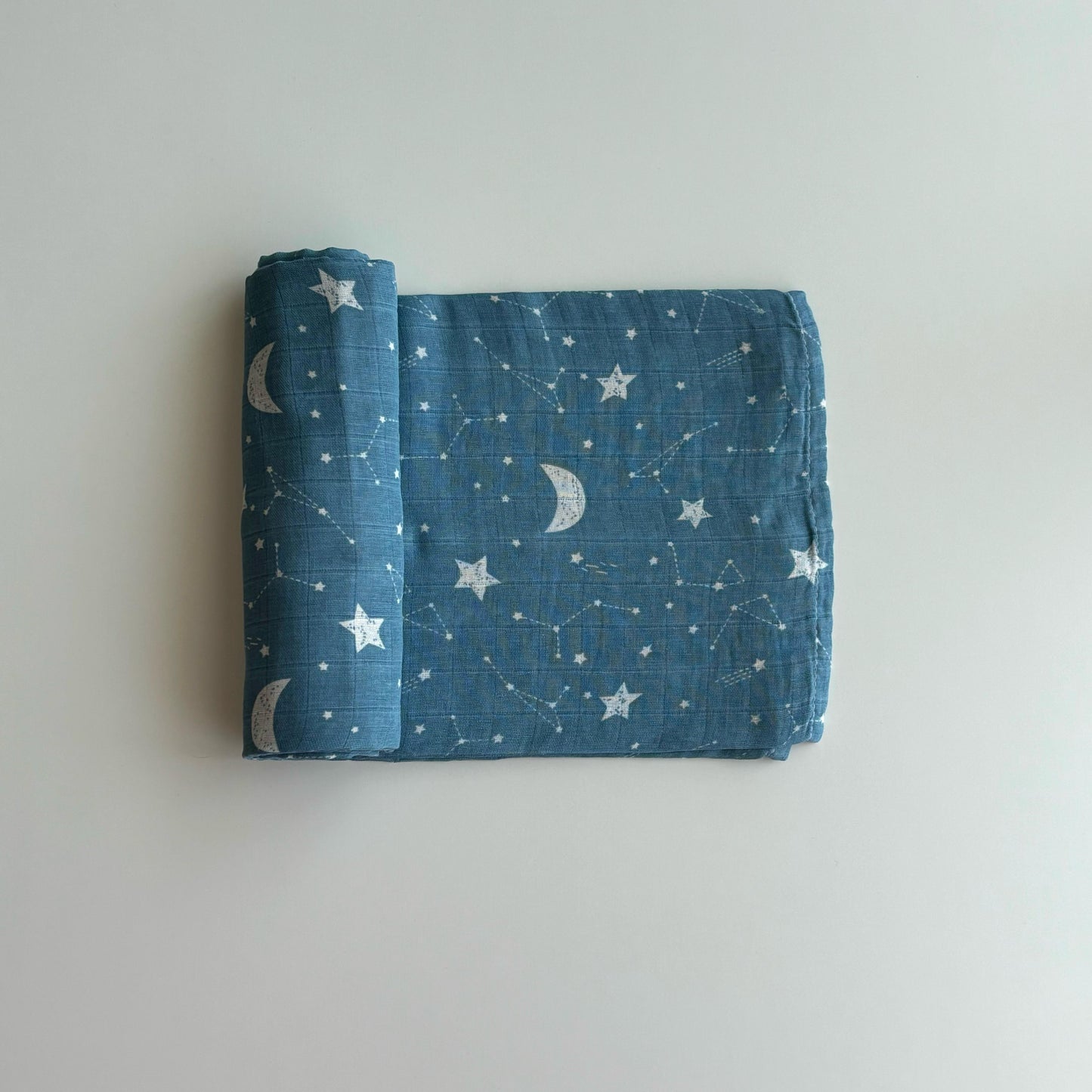 Starry night swaddle blanket