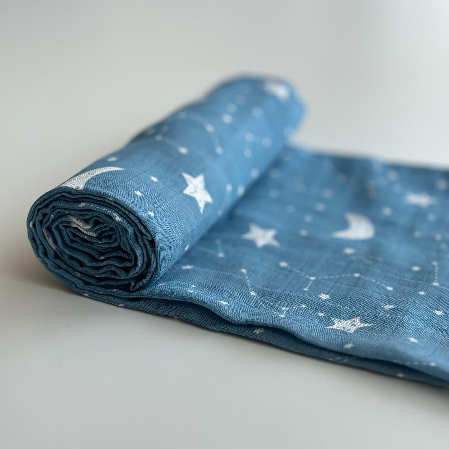 Starry night swaddle blanket