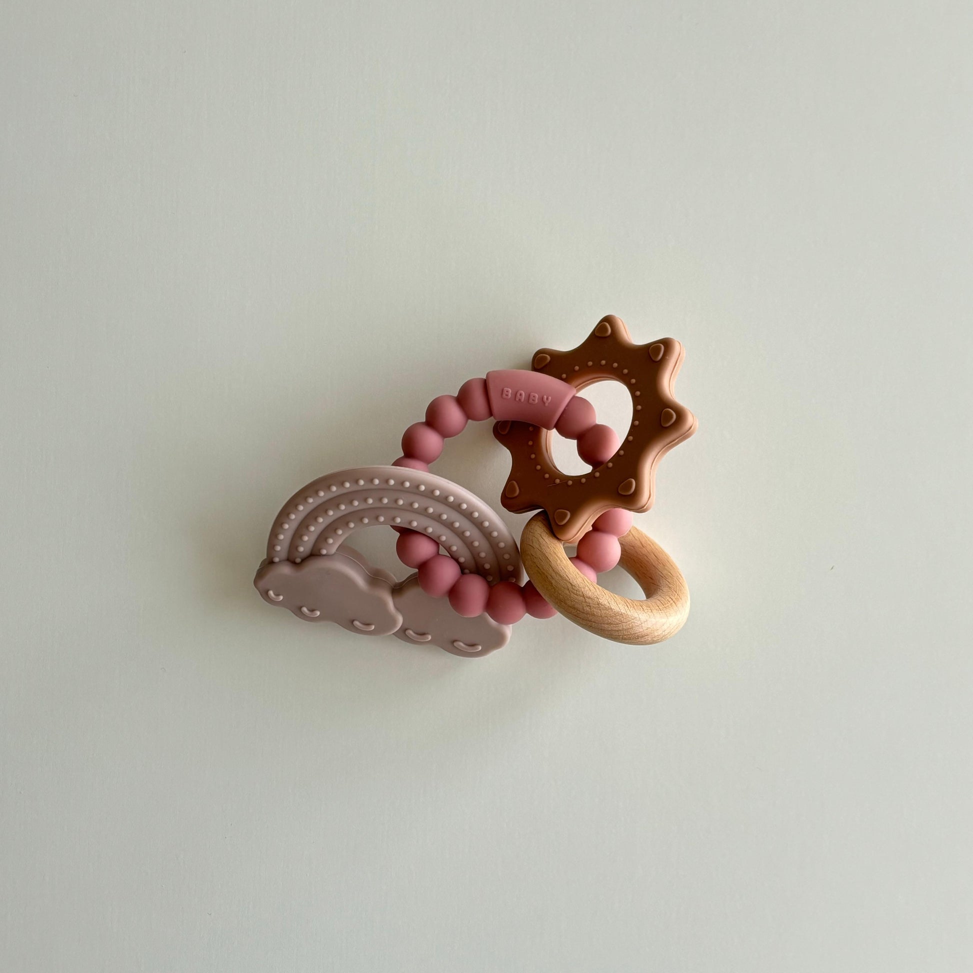 Cotton candy teethers 