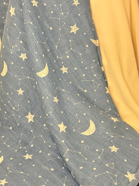 Starry Night Swaddle Blanket