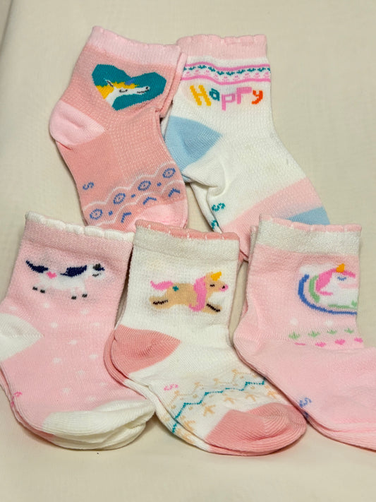 Shimmering Unicorn Babysocken