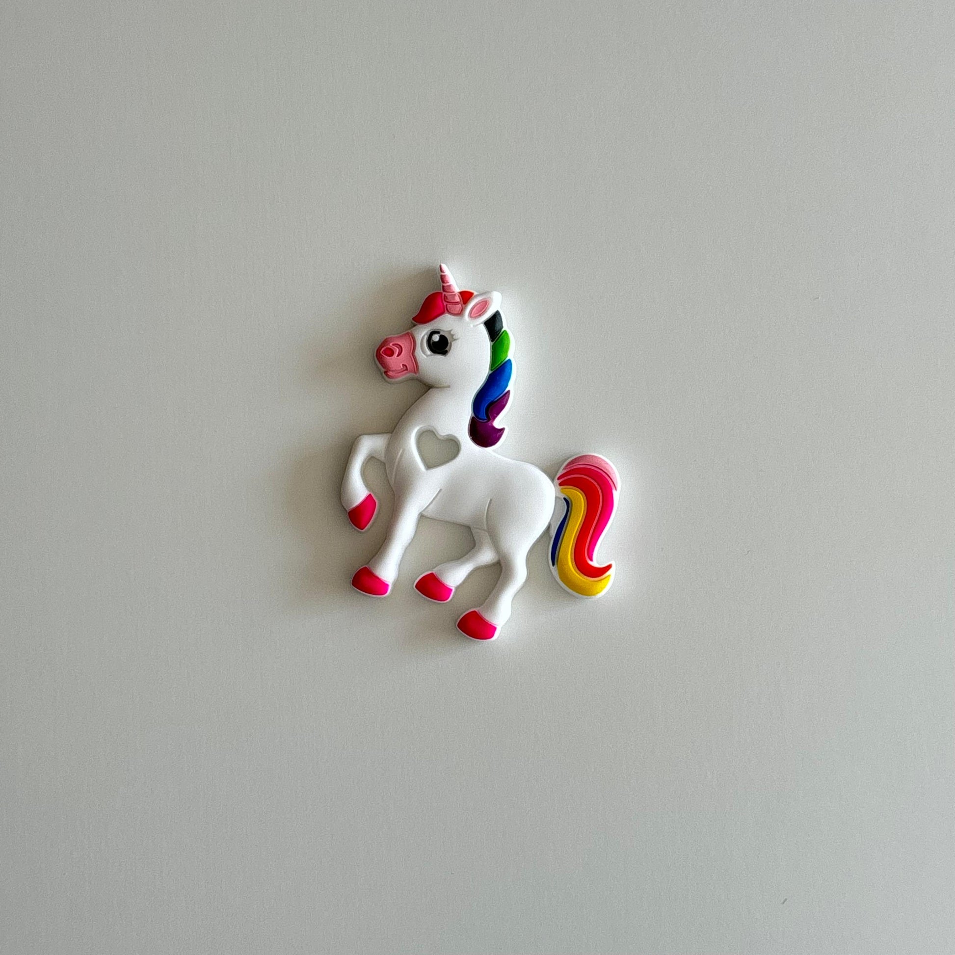 Shimmering unicorn teethers 